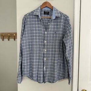 Nautica Classic Fit plaid button down sz: Large